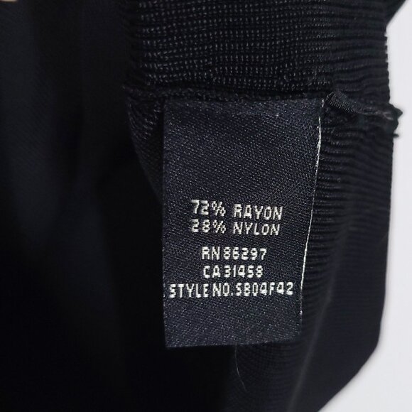 BCBGMaxAxria Black Sleeveless V Neck Top - Picture 5 of 8
